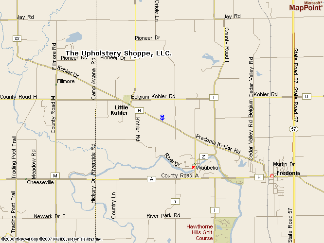 Business Location The Upholstery Shoppe, LLC